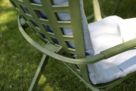 Nardi Folio relax fauteuil agave - hoogwaardig kunststof - verstelbare rugleuning