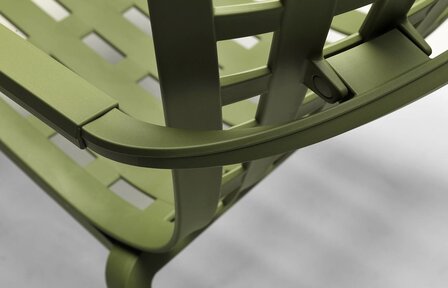 Nardi Folio relax fauteuil agave - hoogwaardig kunststof - verstelbare rugleuning