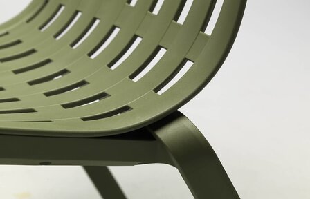 Nardi Folio relax fauteuil agave - hoogwaardig kunststof - verstelbare rugleuning