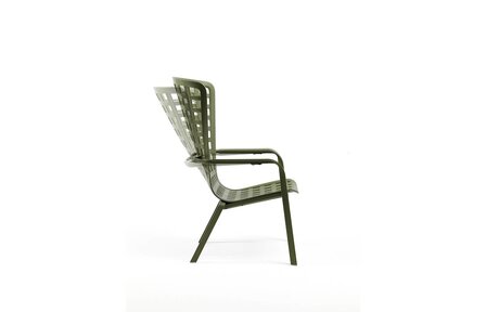 Nardi Folio schommelstoel agave - hoogwaardig kunststof - luxe fauteuil