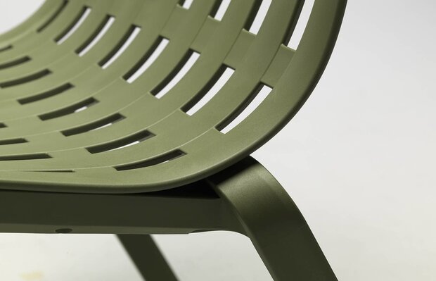 Nardi Folio relax fauteuil agave - hoogwaardig kunststof - verstelbare rugleuning