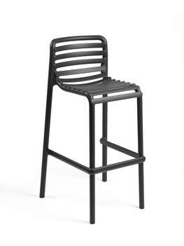 Nardi Doga kunststof barkruk antraciet