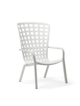 Nardi outdoor Folio - Relax fauteuil - Wit - Verstelbare rugleuning - Hoogwaardige kunststof