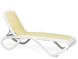 Nardi Omega - Ligbed - Wit / Beige